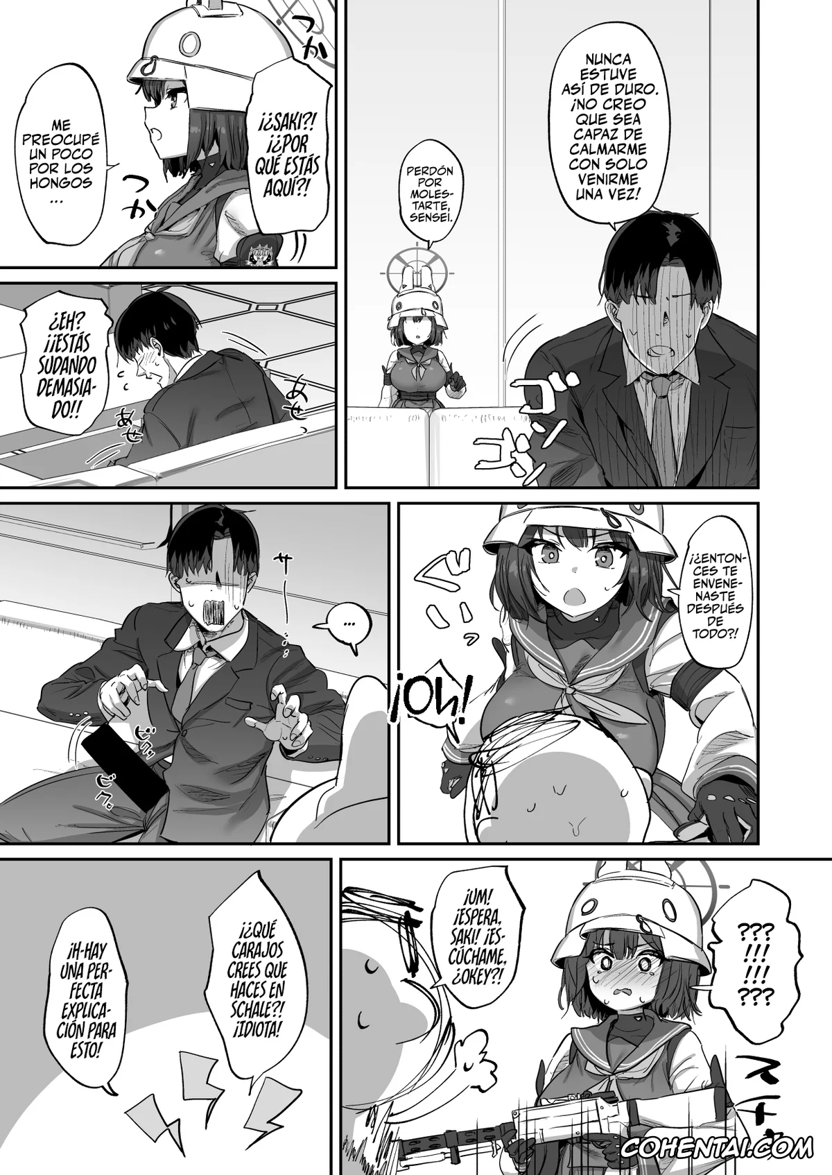 Blue Archive xxx, Saki Sorai xxx, Sensei xxx, Saki to Iikoto (Blue Archive), pagina 4
