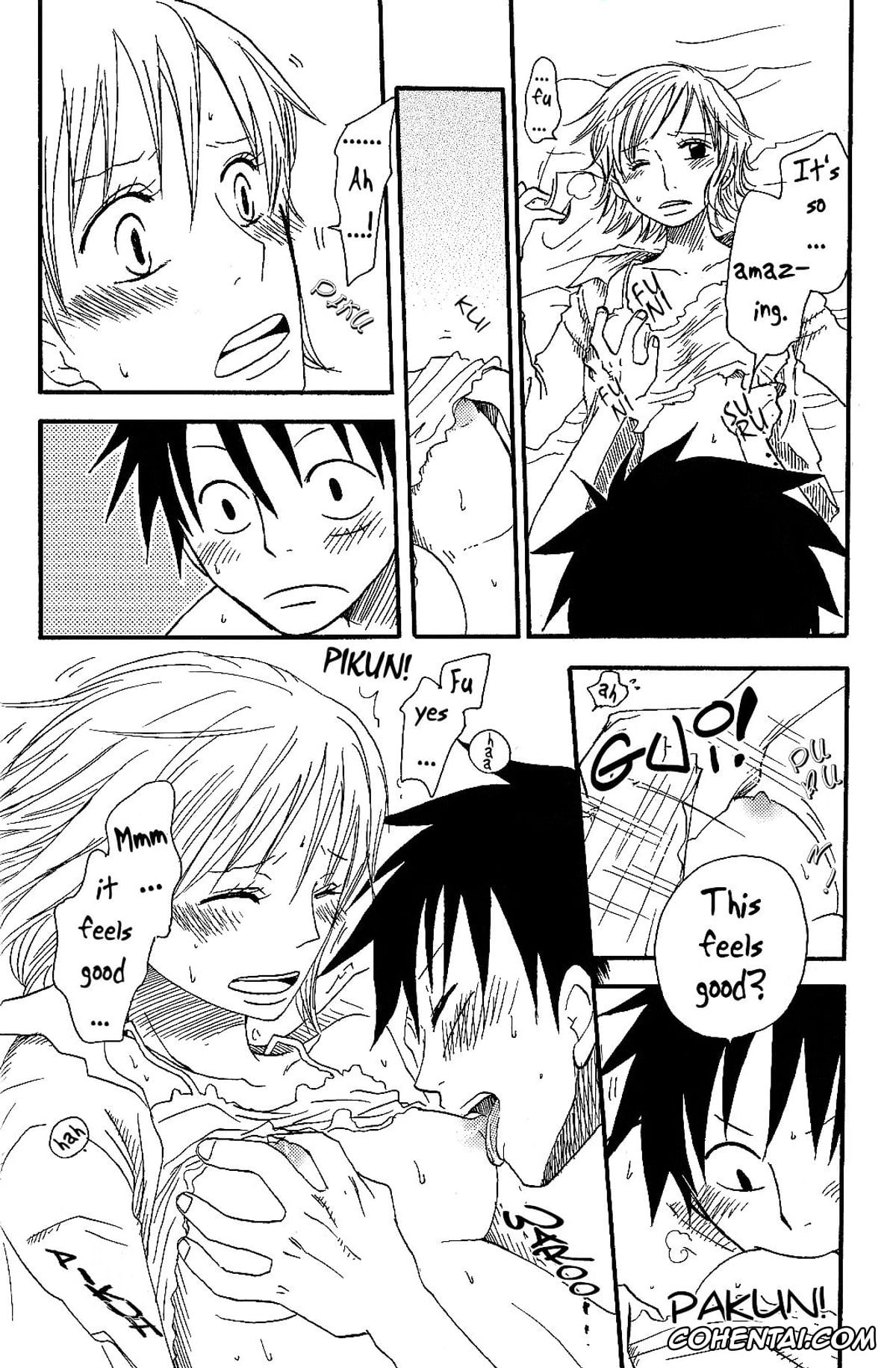 One Piece hentai, Monkey D. Luffy hentai, Nami hentai, Dakishimetara Kiss o Shiyou. (One Piece), pagina 21