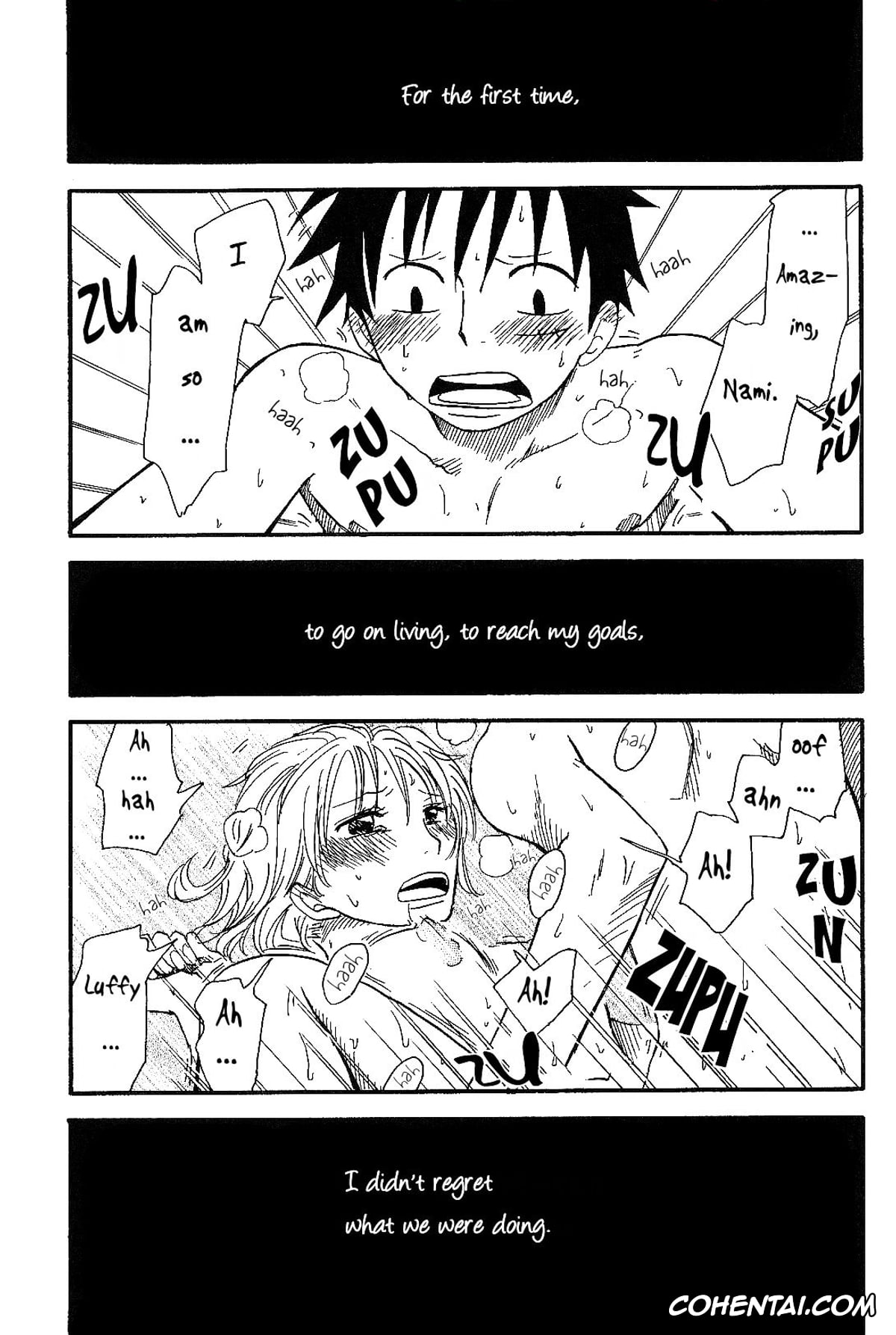 One Piece porno, Monkey D. Luffy porno, Nami porno, Dakishimetara Kiss o Shiyou. (One Piece), pagina 26