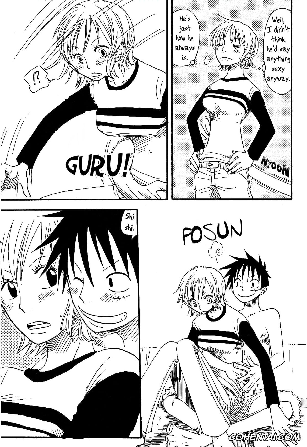 One Piece hentai, Monkey D. Luffy hentai, Nami hentai, Dakishimetara Kiss o Shiyou. (One Piece), pagina 30