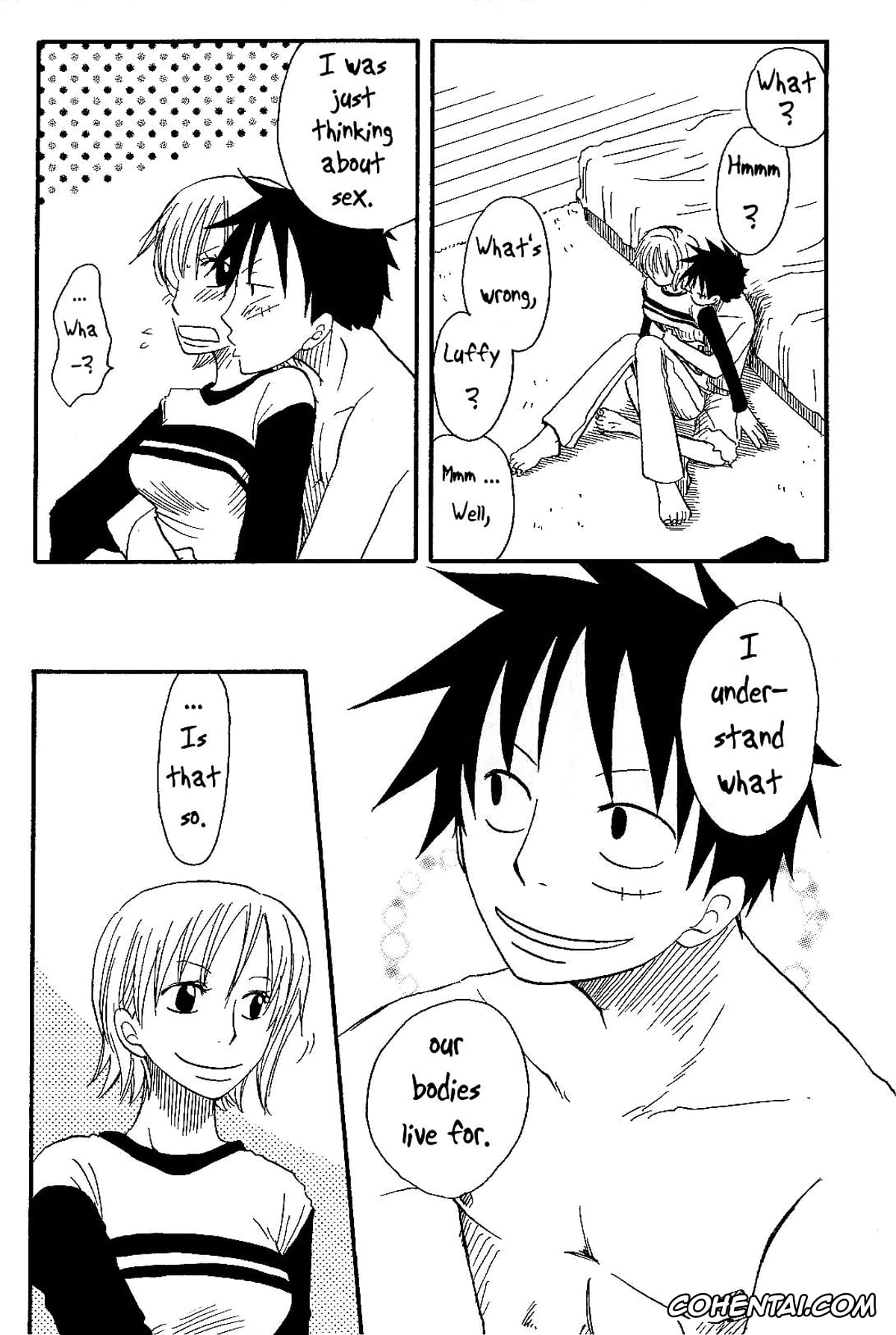 One Piece xxx, Monkey D. Luffy xxx, Nami xxx, Dakishimetara Kiss o Shiyou. (One Piece), pagina 31