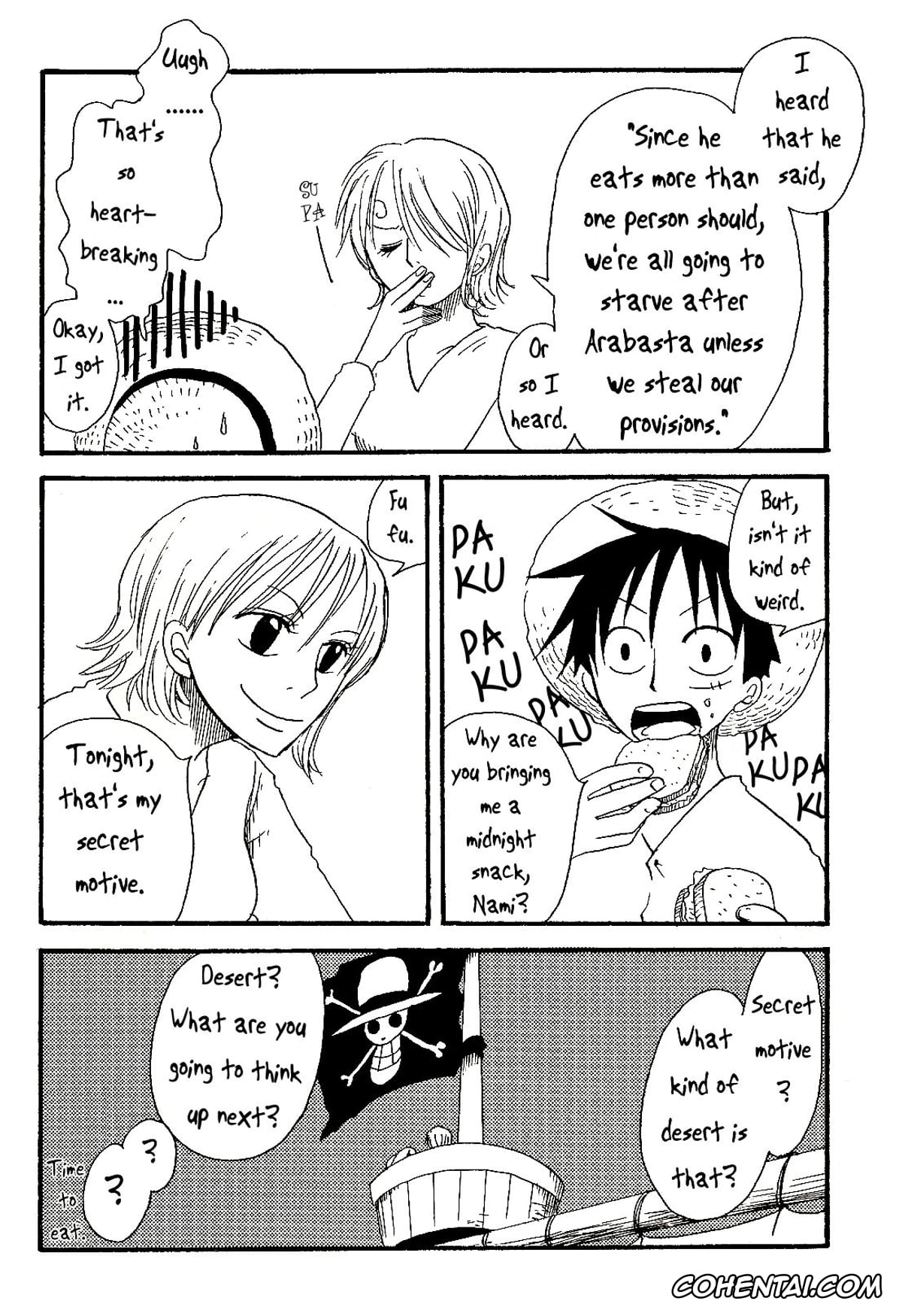 One Piece hentai, Monkey D. Luffy hentai, Nami hentai, Dakishimetara Kiss o Shiyou. (One Piece), pagina 36