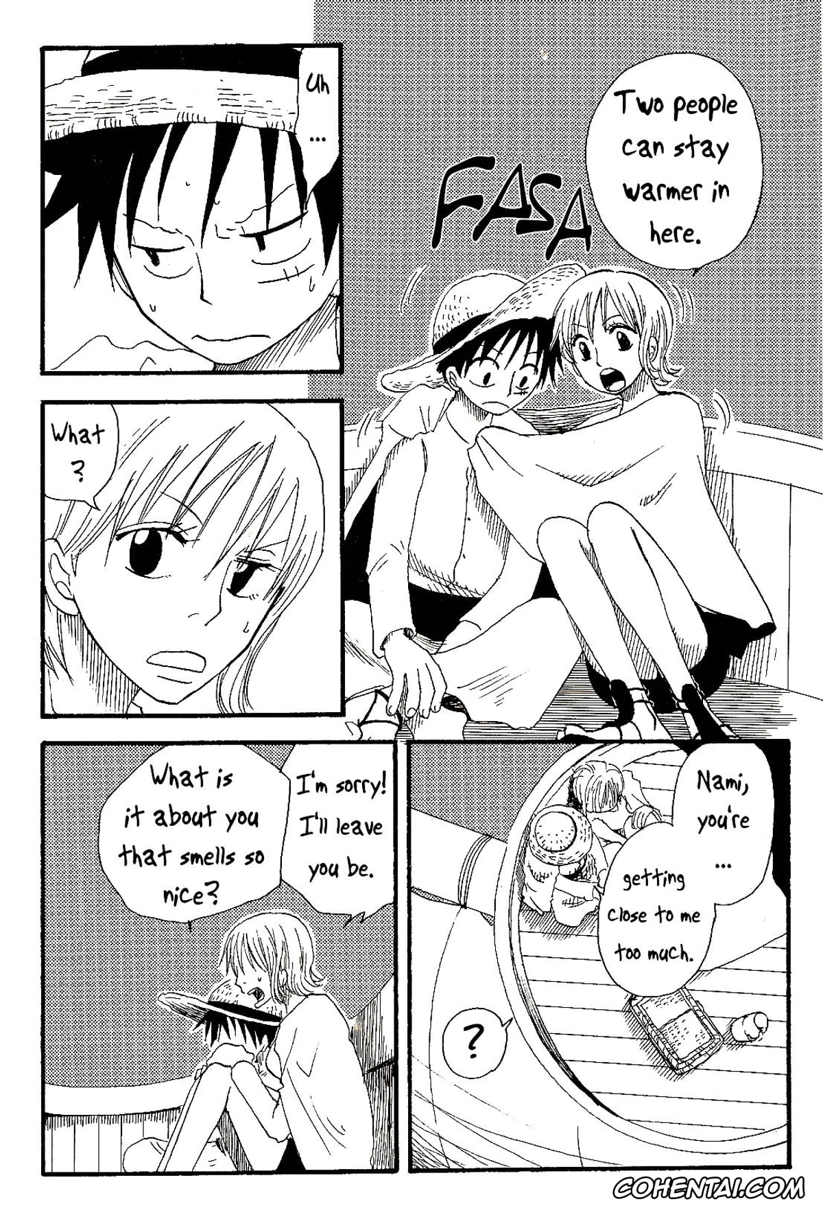 One Piece porno, Monkey D. Luffy porno, Nami porno, Dakishimetara Kiss o Shiyou. (One Piece), pagina 38