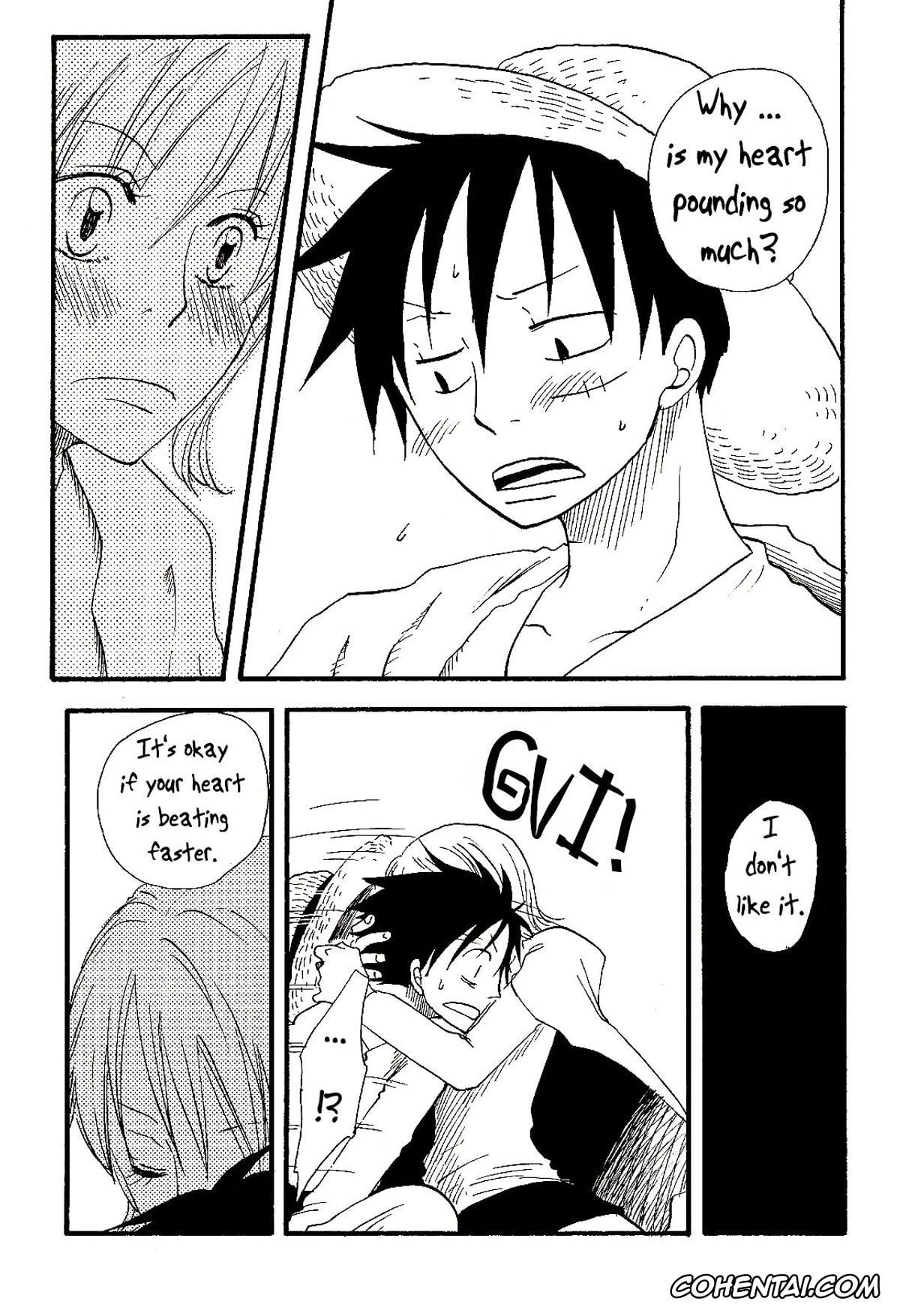 One Piece hentai, Monkey D. Luffy hentai, Nami hentai, Dakishimetara Kiss o Shiyou. (One Piece), pagina 39