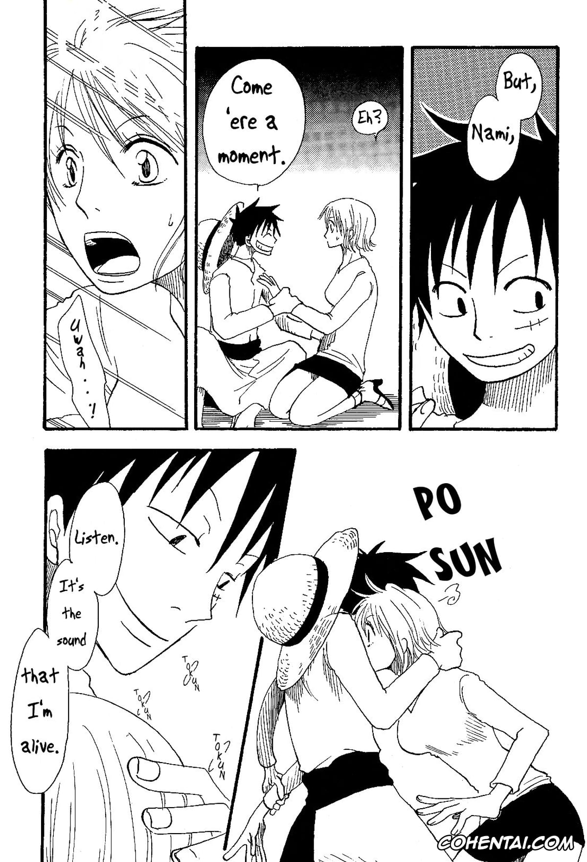 One Piece porno, Monkey D. Luffy porno, Nami porno, Dakishimetara Kiss o Shiyou. (One Piece), pagina 41