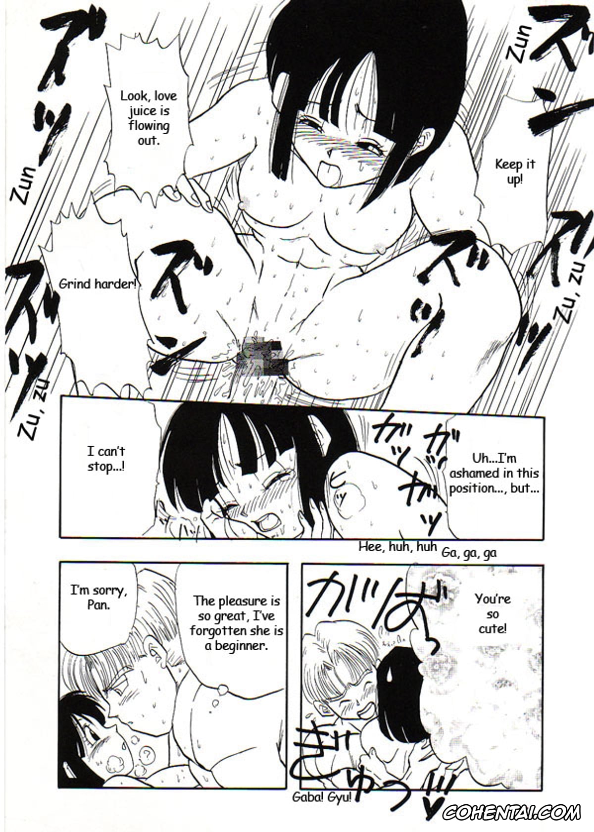 Dragon Ball Gt xxx, Pan xxx, Son Gohan xxx, Trunks Briefs xxx, Videl xxx, HoHeTo (Dragon Ball GT), pagina 16