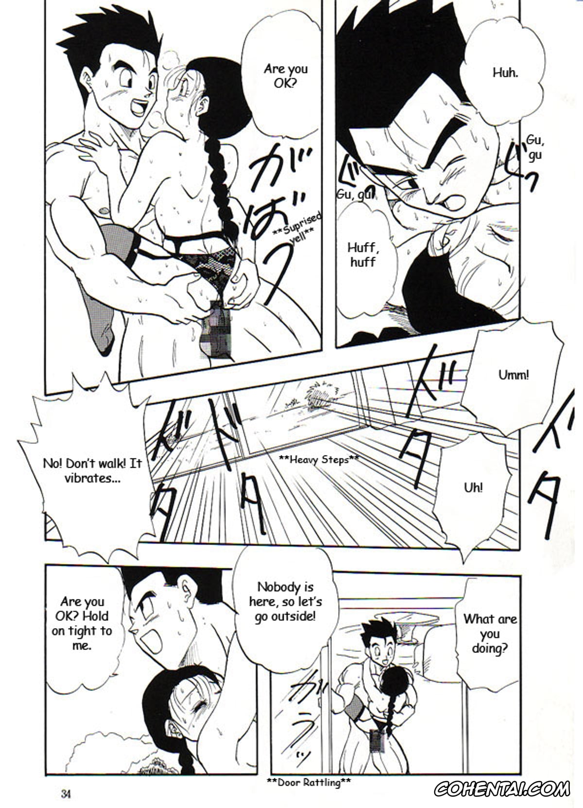 Dragon Ball Gt hentai, Pan hentai, Son Gohan hentai, Trunks Briefs hentai, Videl hentai, HoHeTo (Dragon Ball GT), pagina 33