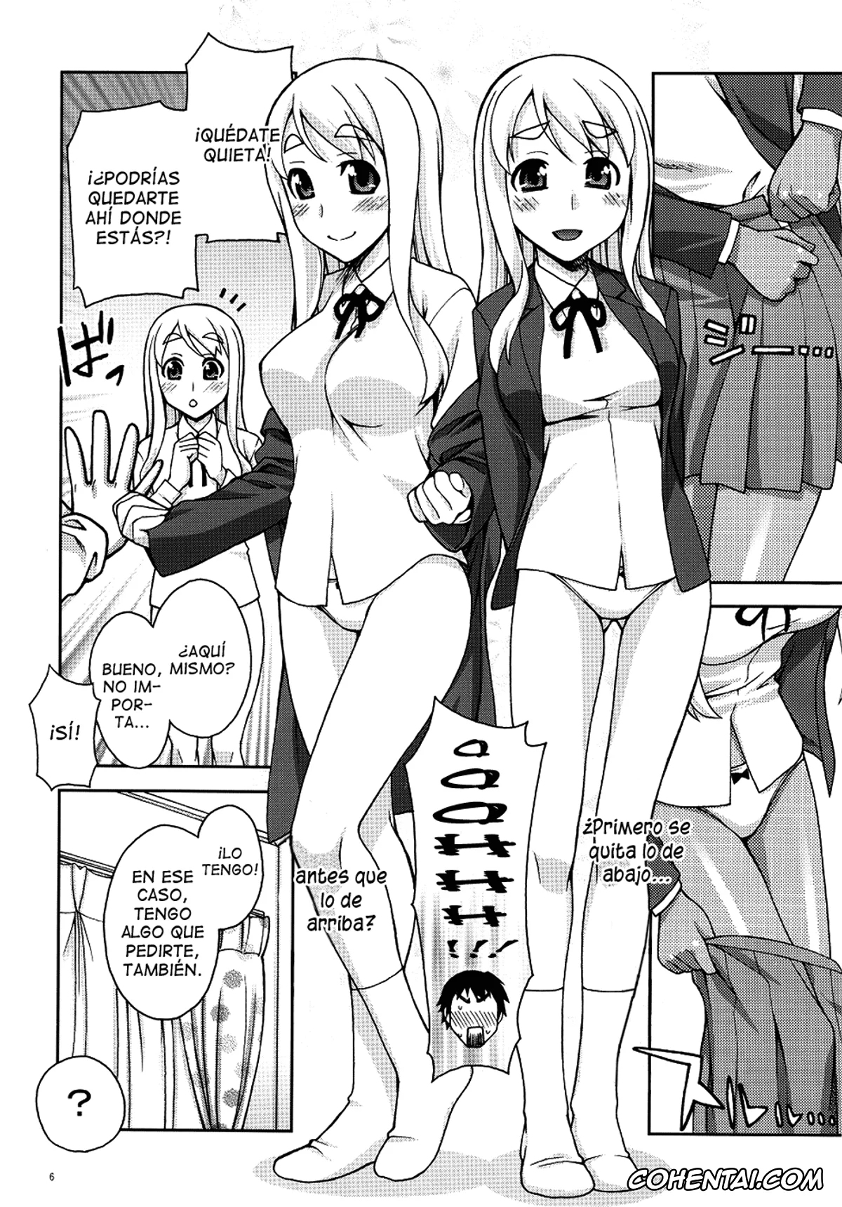 K-ON! porno, Tsumugi Kotobuki porno, Mugi-chan no Himitsu no Arbeit (K-ON!), pagina 5