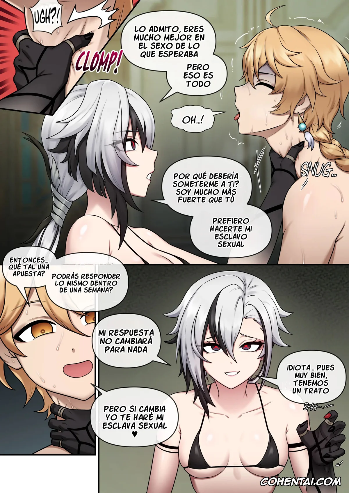 Genshin Impact hentai, Aether hentai, Arlecchino hentai, Freminet hentai, Lyney hentai, Arlecchino (Genshin Impact), pagina 3