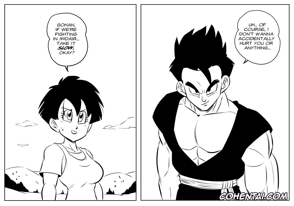 Dragon Ball porno, Son Gohan porno, Videl porno, Midair training + Beast Within (Dragon Ball), pagina 2