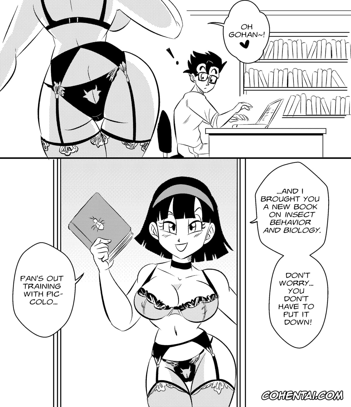 Dragon Ball porno, Son Gohan porno, Videl porno, Midair training + Beast Within (Dragon Ball), pagina 17