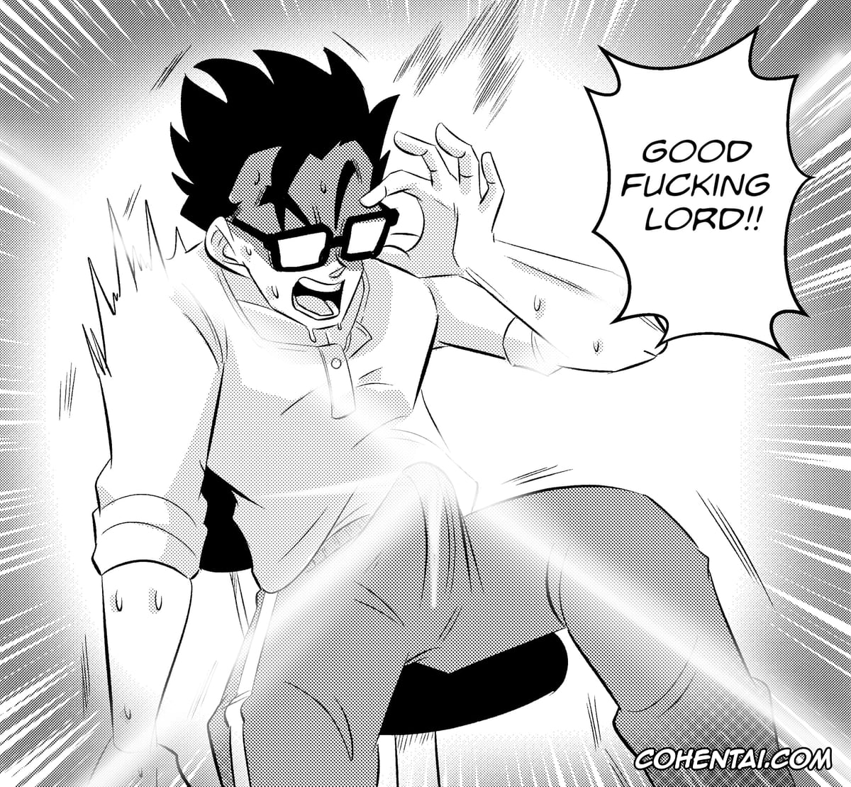 Dragon Ball hentai, Son Gohan hentai, Videl hentai, Midair training + Beast Within (Dragon Ball), pagina 18