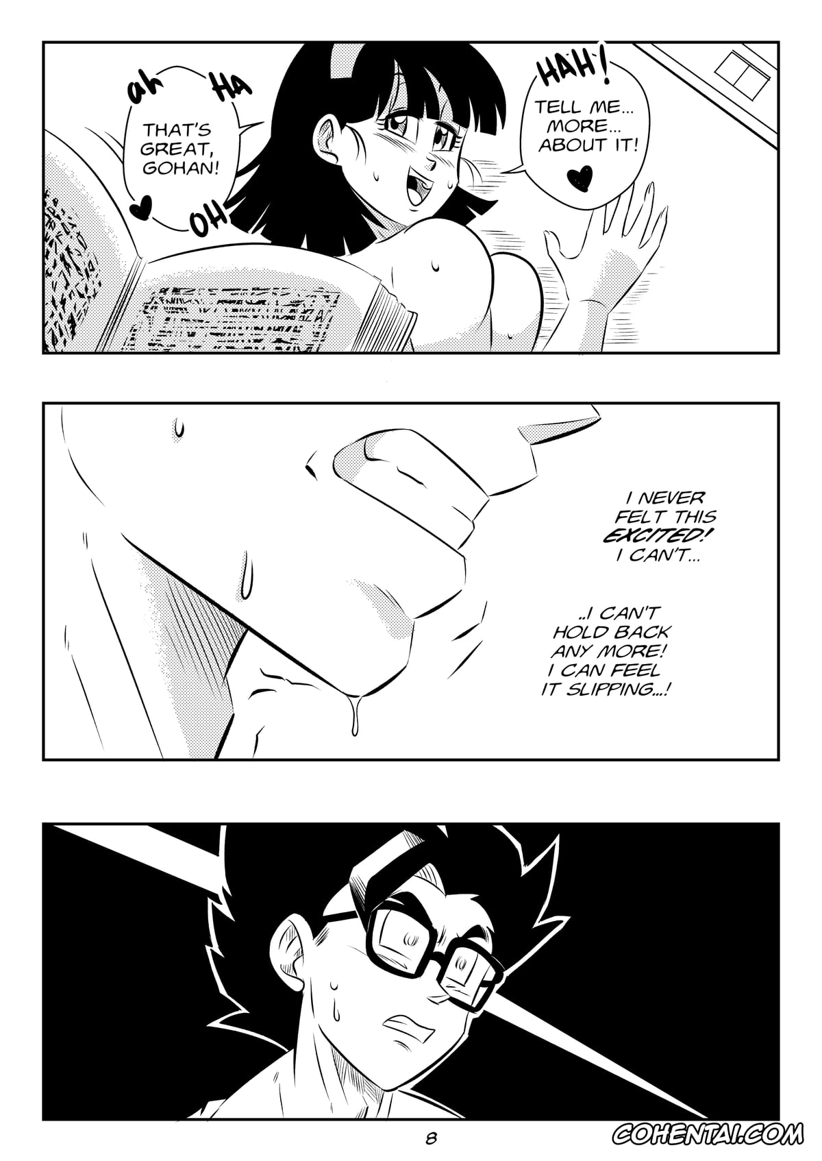 Dragon Ball porno, Son Gohan porno, Videl porno, Midair training + Beast Within (Dragon Ball), pagina 26