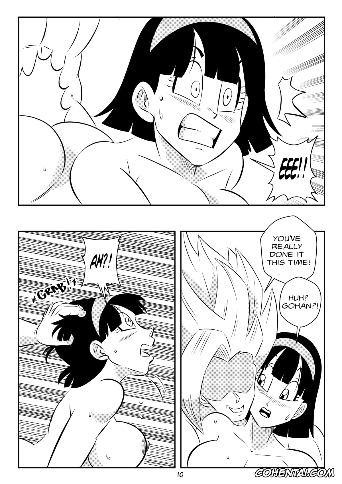 Dragon Ball xxx, Son Gohan xxx, Videl xxx, Midair training + Beast Within (Dragon Ball), pagina 28