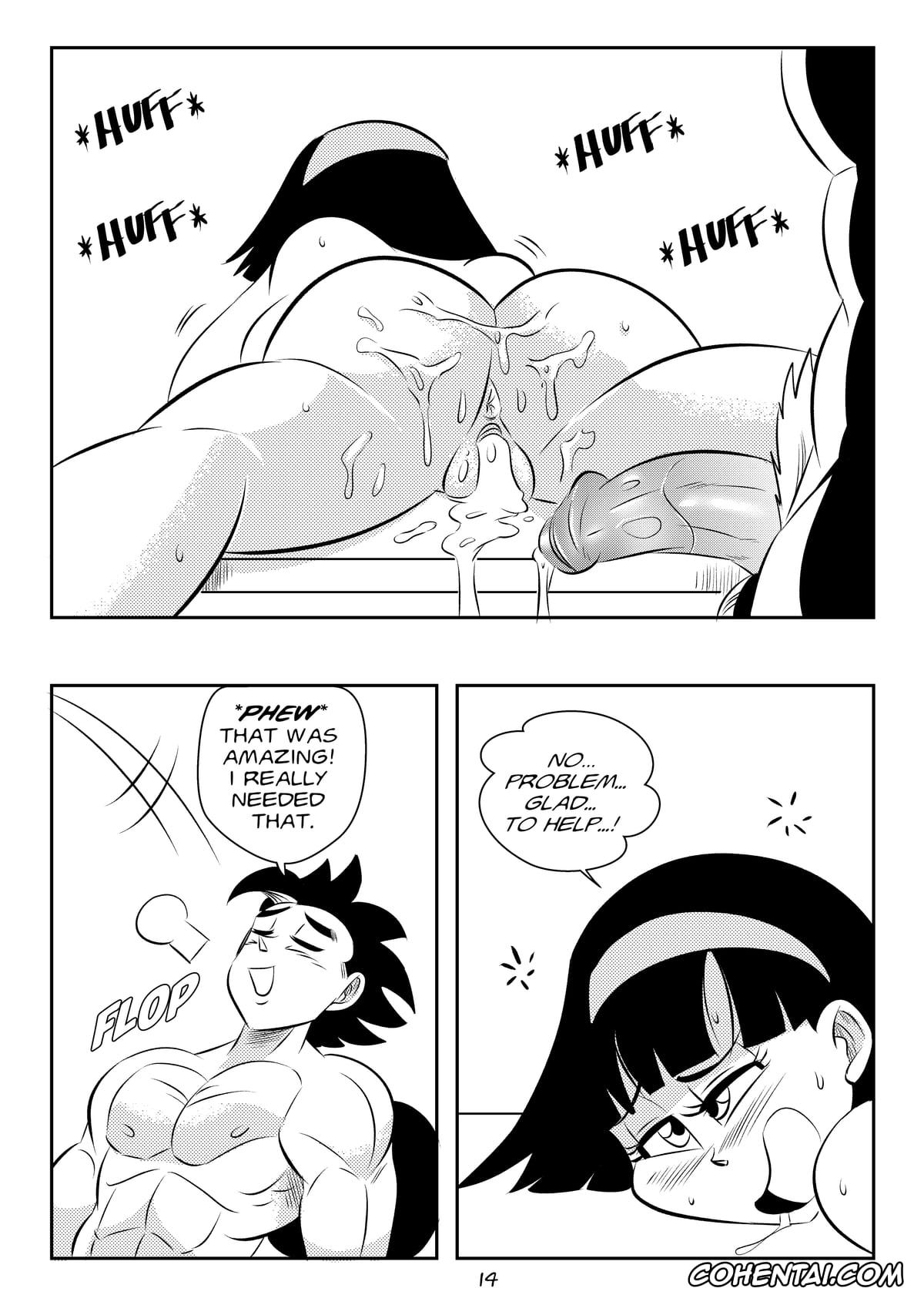 Dragon Ball porno, Son Gohan porno, Videl porno, Midair training + Beast Within (Dragon Ball), pagina 32