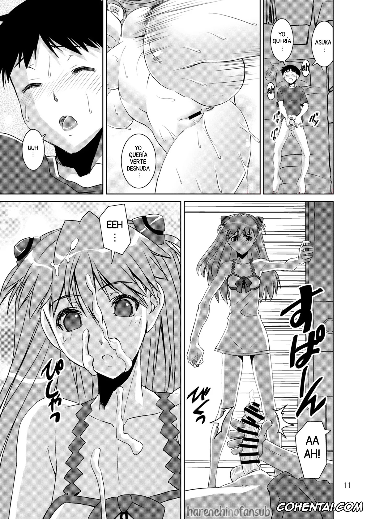 Neon Genesis Evangelion porno, Asuka Langley Soryu porno, Shinji Ikari porno, Eva Shiki (Neon Genesis Evangelion), pagina 11