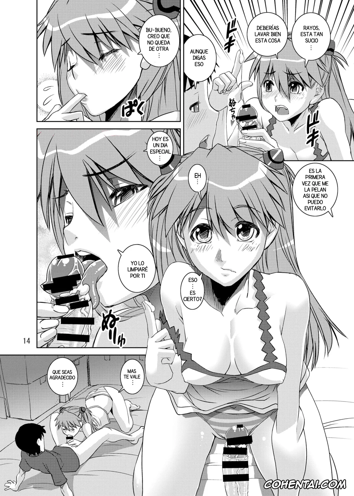 Neon Genesis Evangelion porno, Asuka Langley Soryu porno, Shinji Ikari porno, Eva Shiki (Neon Genesis Evangelion), pagina 14