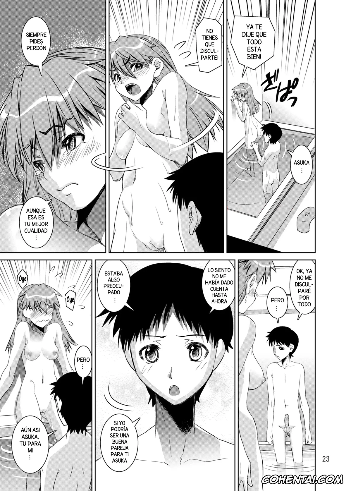 Neon Genesis Evangelion porno, Asuka Langley Soryu porno, Shinji Ikari porno, Eva Shiki (Neon Genesis Evangelion), pagina 23