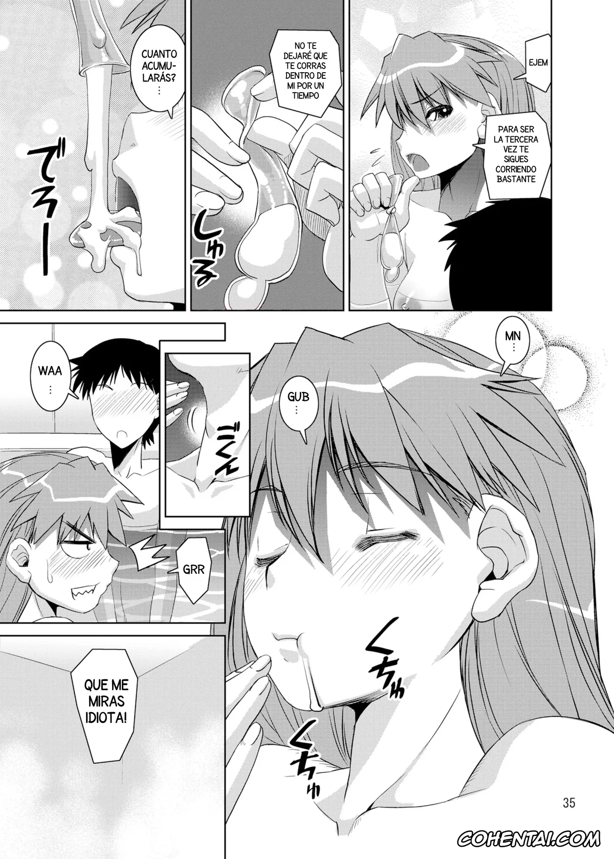 Neon Genesis Evangelion porno, Asuka Langley Soryu porno, Shinji Ikari porno, Eva Shiki (Neon Genesis Evangelion), pagina 35