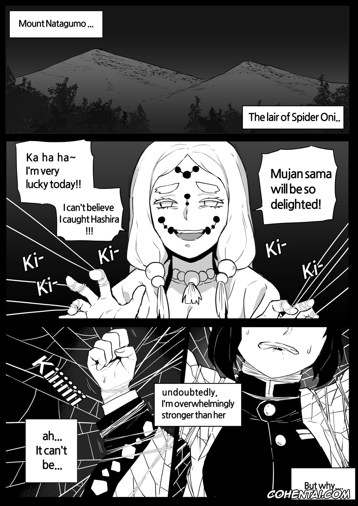 Kimetsu No Yaiba | Demon Slayer xxx, Shinobu Kochou xxx, Predation of the spider (Kimetsu no Yaiba), pagina 1