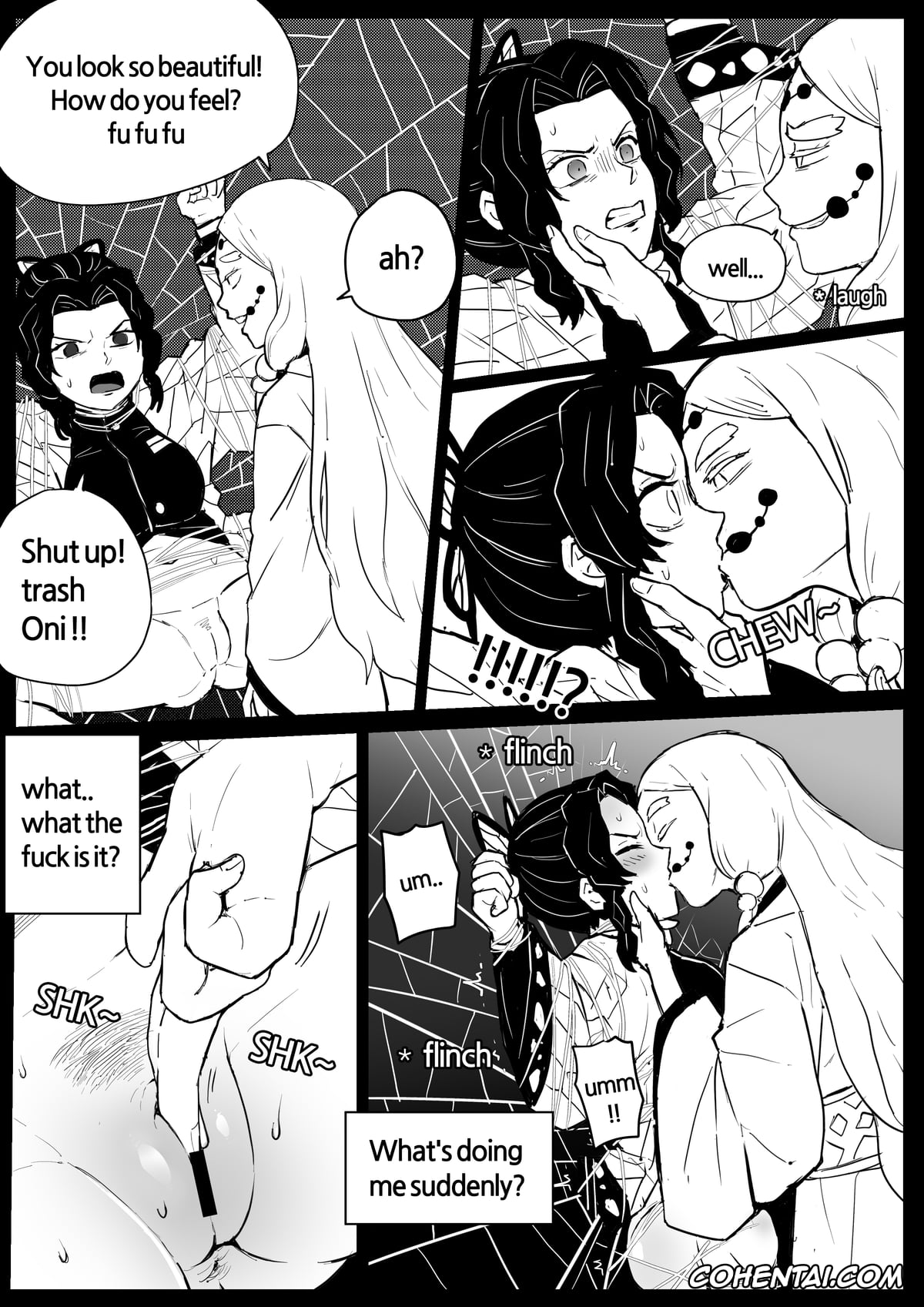 Kimetsu No Yaiba | Demon Slayer hentai, Shinobu Kochou hentai, Predation of the spider (Kimetsu no Yaiba), pagina 3