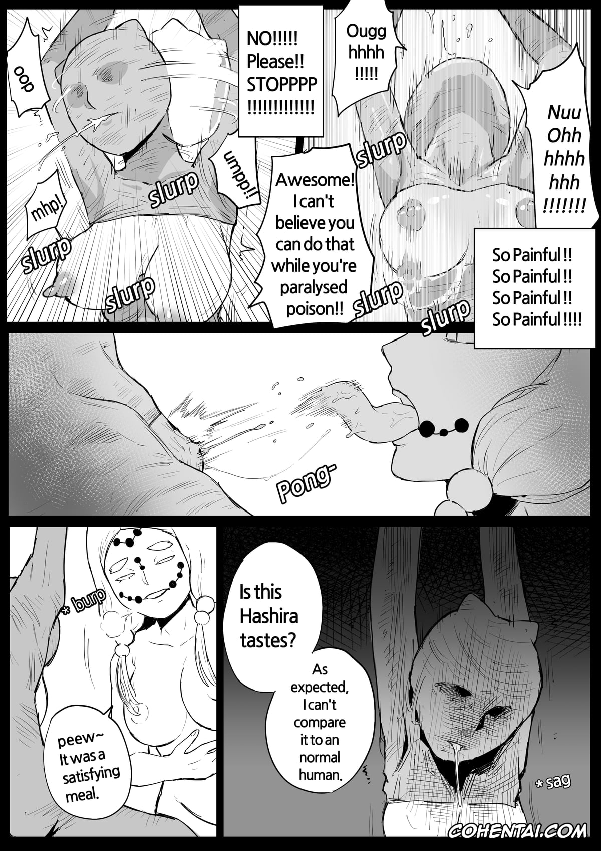Kimetsu No Yaiba | Demon Slayer hentai, Shinobu Kochou hentai, Predation of the spider (Kimetsu no Yaiba), pagina 9