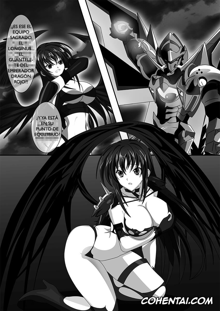 Highschool DxD porno, Issei Hyoudou porno, Raynare porno, La Segunda Venida Y Venganza Del Ángel Caído (High School DxD), pagina 5