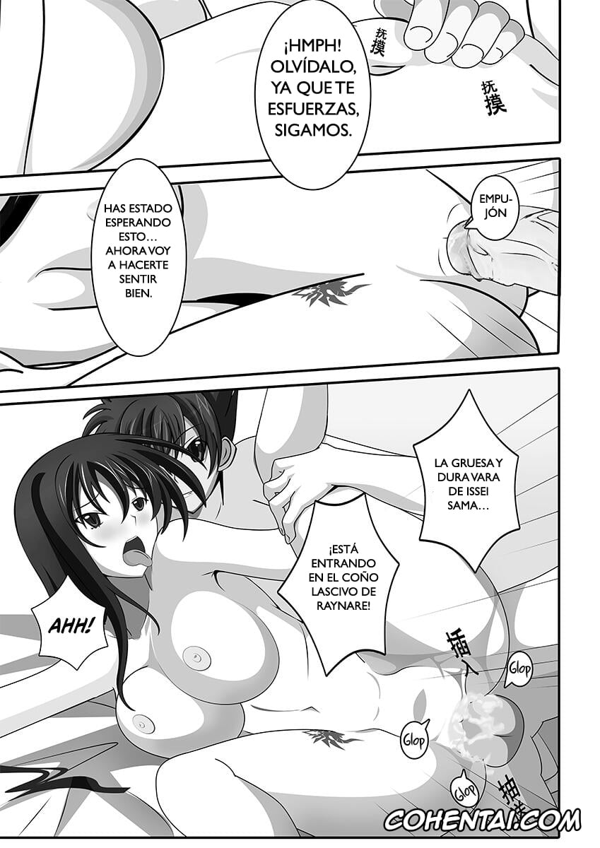 Highschool DxD hentai, Issei Hyoudou hentai, Raynare hentai, La Segunda Venida Y Venganza Del Ángel Caído (High School DxD), pagina 9