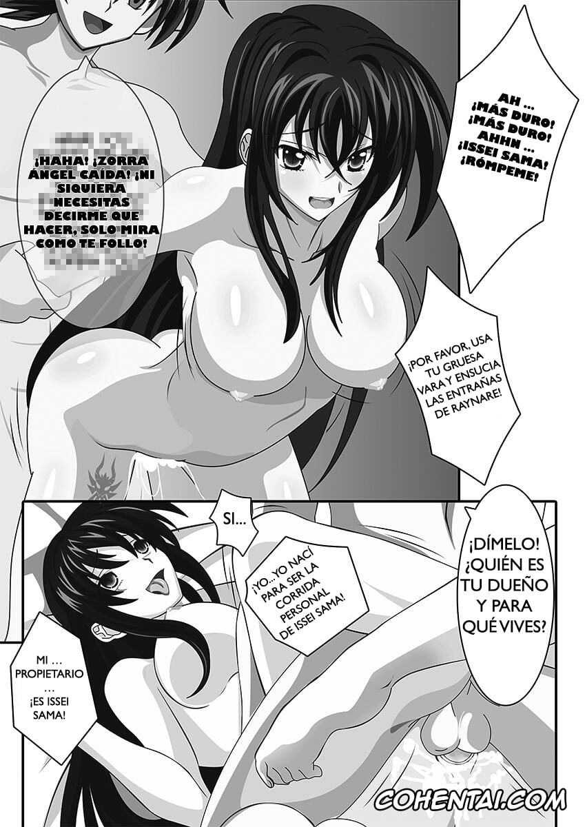 Highschool DxD porno, Issei Hyoudou porno, Raynare porno, La Segunda Venida Y Venganza Del Ángel Caído (High School DxD), pagina 11