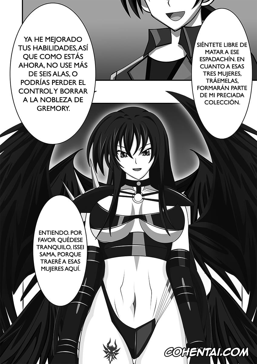 Highschool DxD hentai, Issei Hyoudou hentai, Raynare hentai, La Segunda Venida Y Venganza Del Ángel Caído (High School DxD), pagina 15