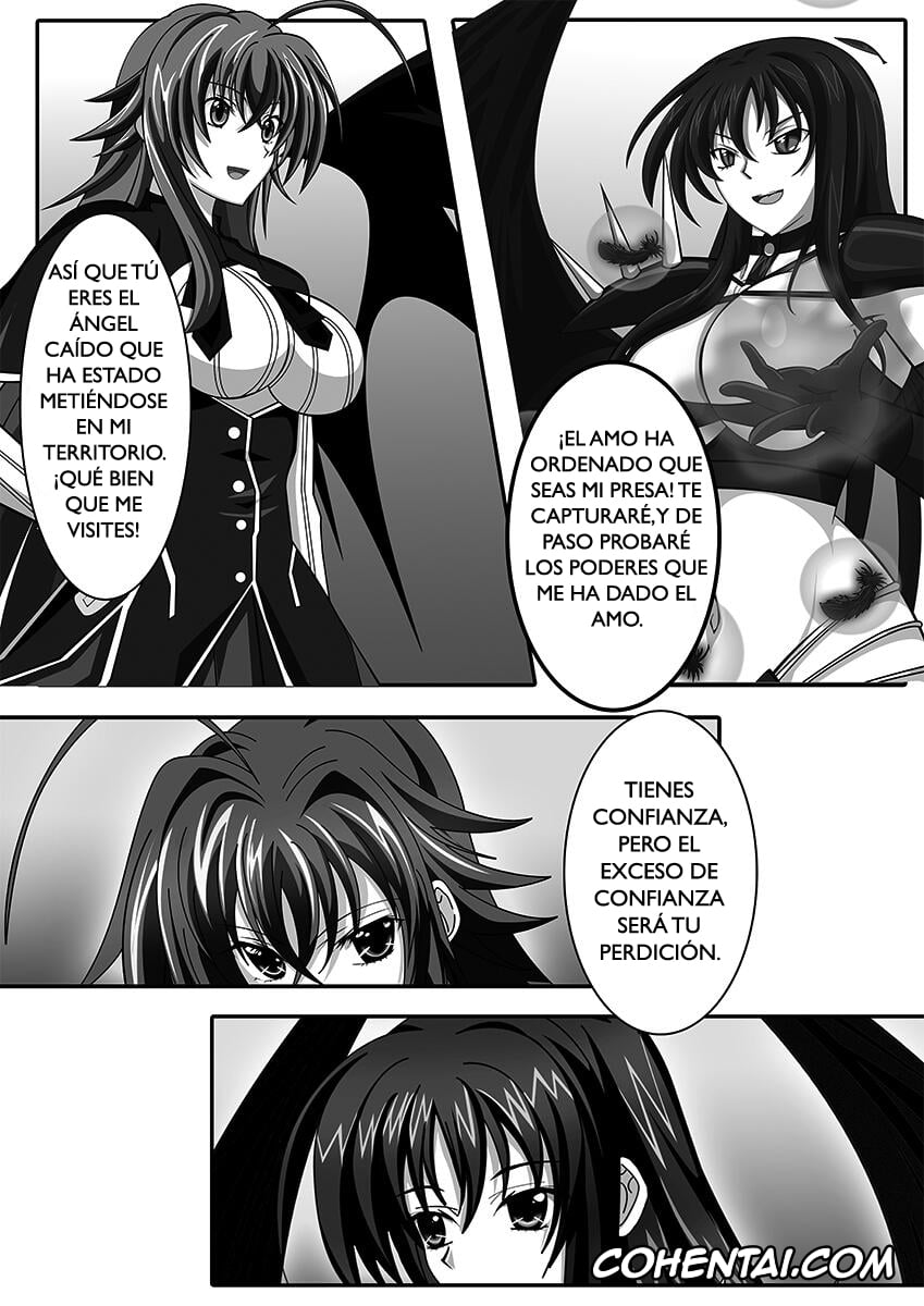 Highschool DxD xxx, Issei Hyoudou xxx, Raynare xxx, La Segunda Venida Y Venganza Del Ángel Caído (High School DxD), pagina 16