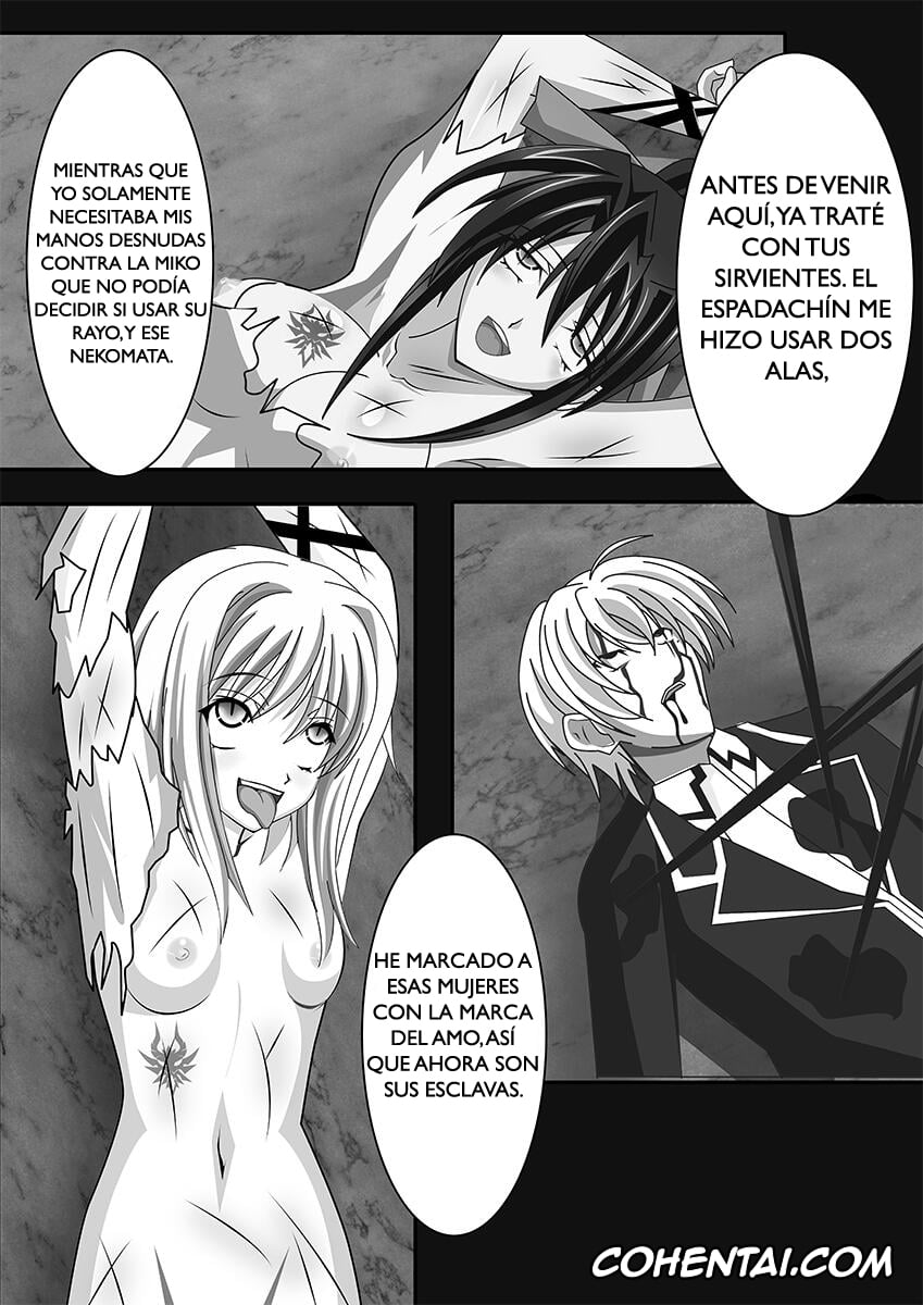 Highschool DxD porno, Issei Hyoudou porno, Raynare porno, La Segunda Venida Y Venganza Del Ángel Caído (High School DxD), pagina 20