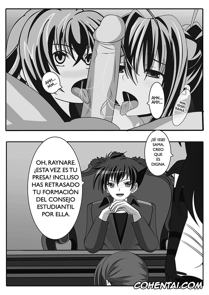 Highschool DxD hentai, Issei Hyoudou hentai, Raynare hentai, La Segunda Venida Y Venganza Del Ángel Caído (High School DxD), pagina 27