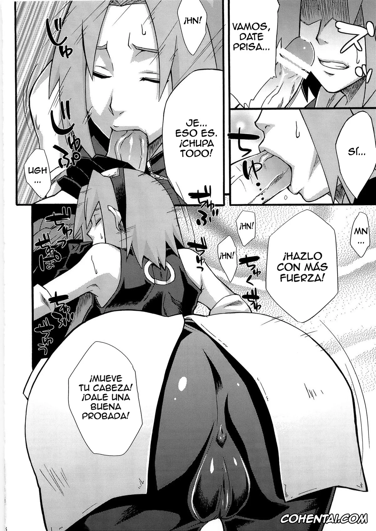 NARUTO porno, Sakura Haruno porno, Sasuke Uchiha porno, Inniku Koushin (Naruto), pagina 5