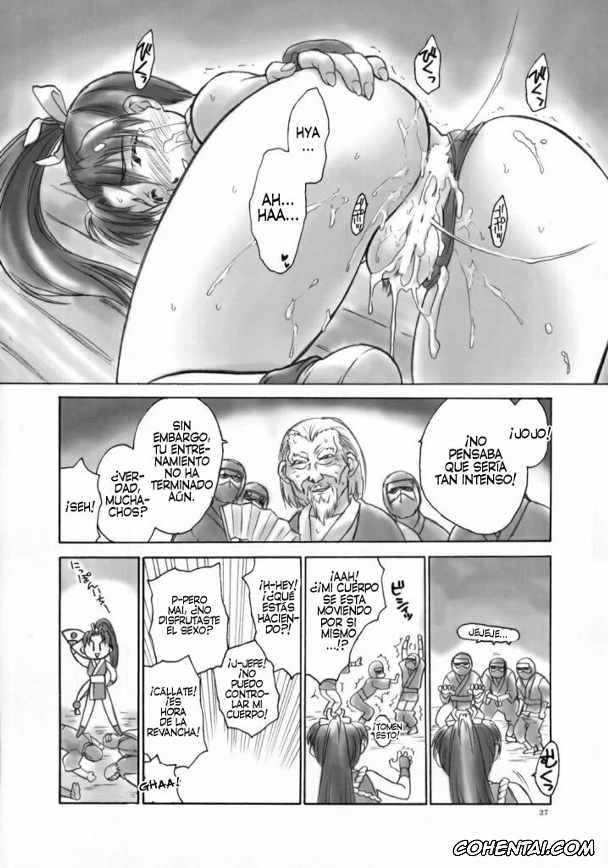 King of Fighters porno, Mai Shiranui porno, Fighting 6 Button Pad (King of Fighters), pagina 26