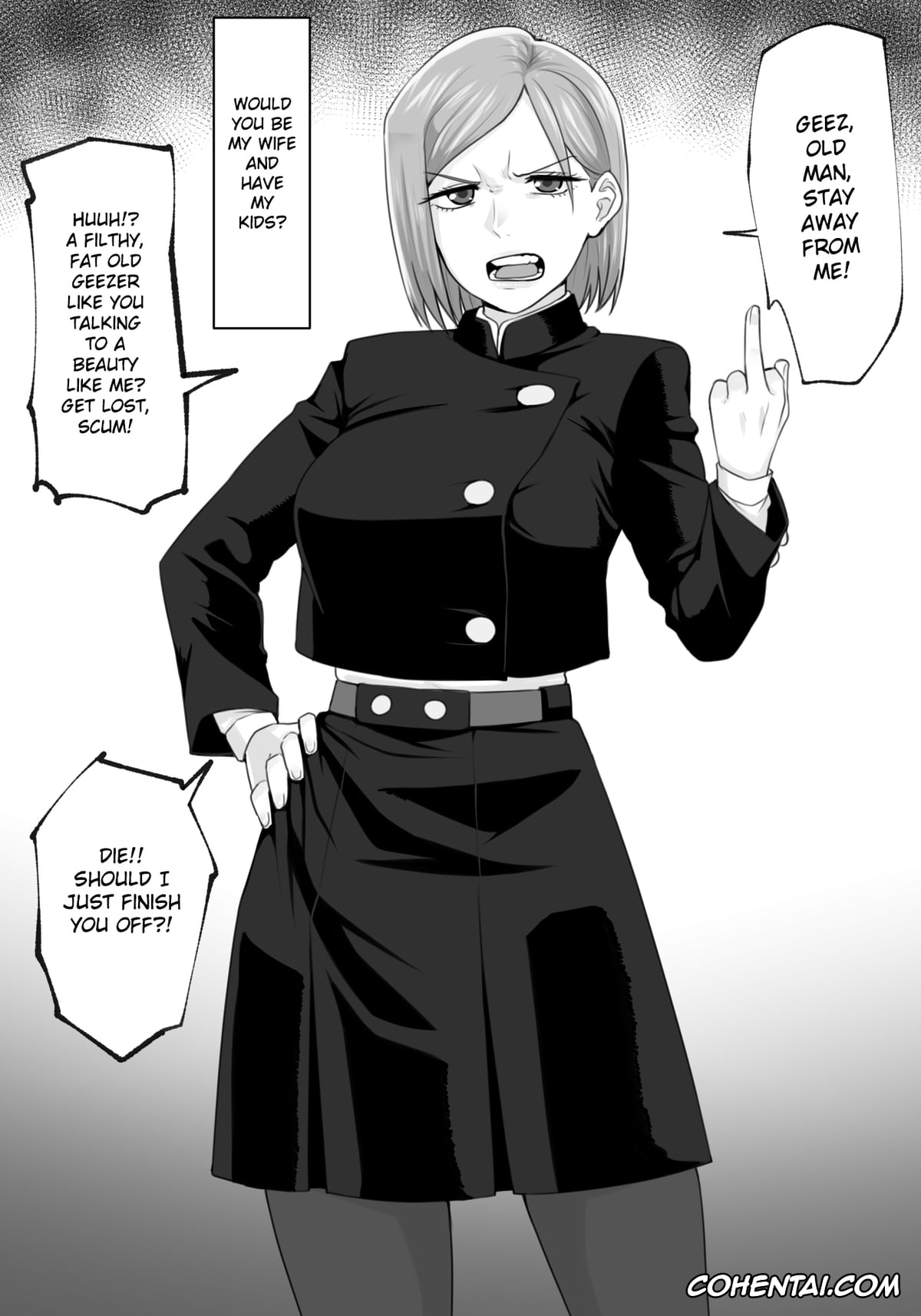 Jujutsu Kaisen xxx, Nobara Kugisaki xxx, Nobara Saimin Bote (Jujutsu Kaisen), pagina 1