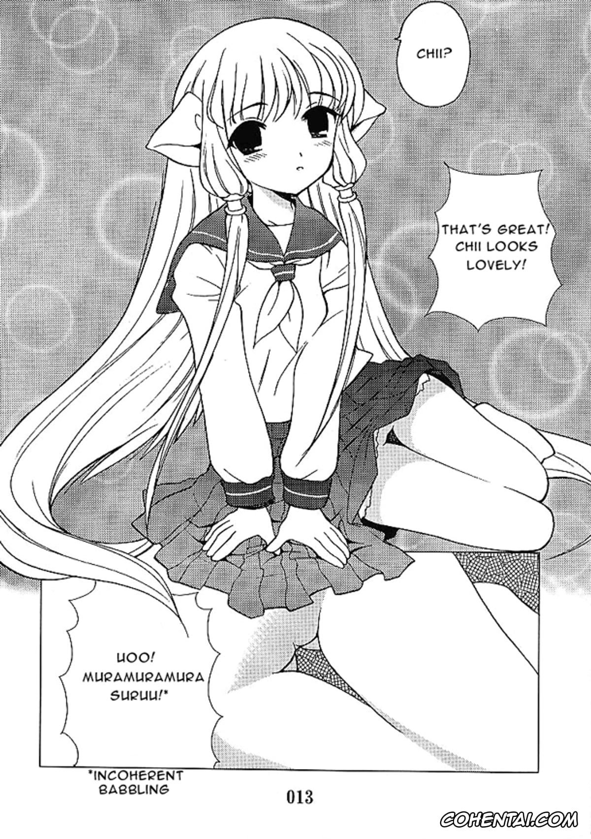Chobits porno, Chii porno, Hideki Motosuwa porno, 2000-nen no Zettai Shoujo (Chobits), pagina 11