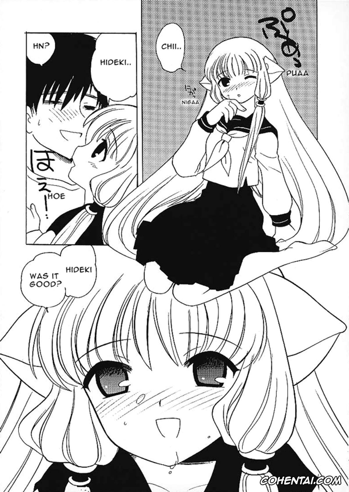 Chobits hentai, Chii hentai, Hideki Motosuwa hentai, 2000-nen no Zettai Shoujo (Chobits), pagina 15