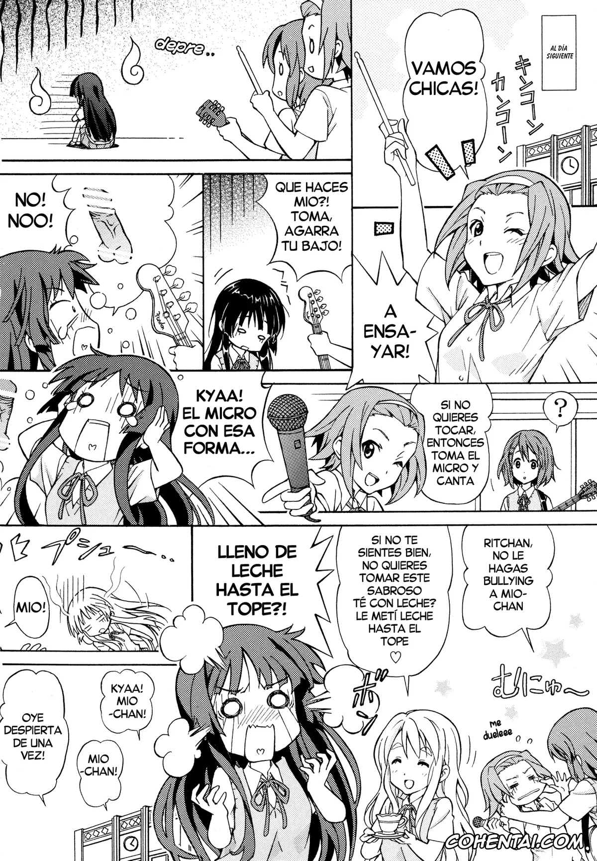 K-ON! porno, Mio Akiyama porno, Moe-on (K-ON!), pagina 20