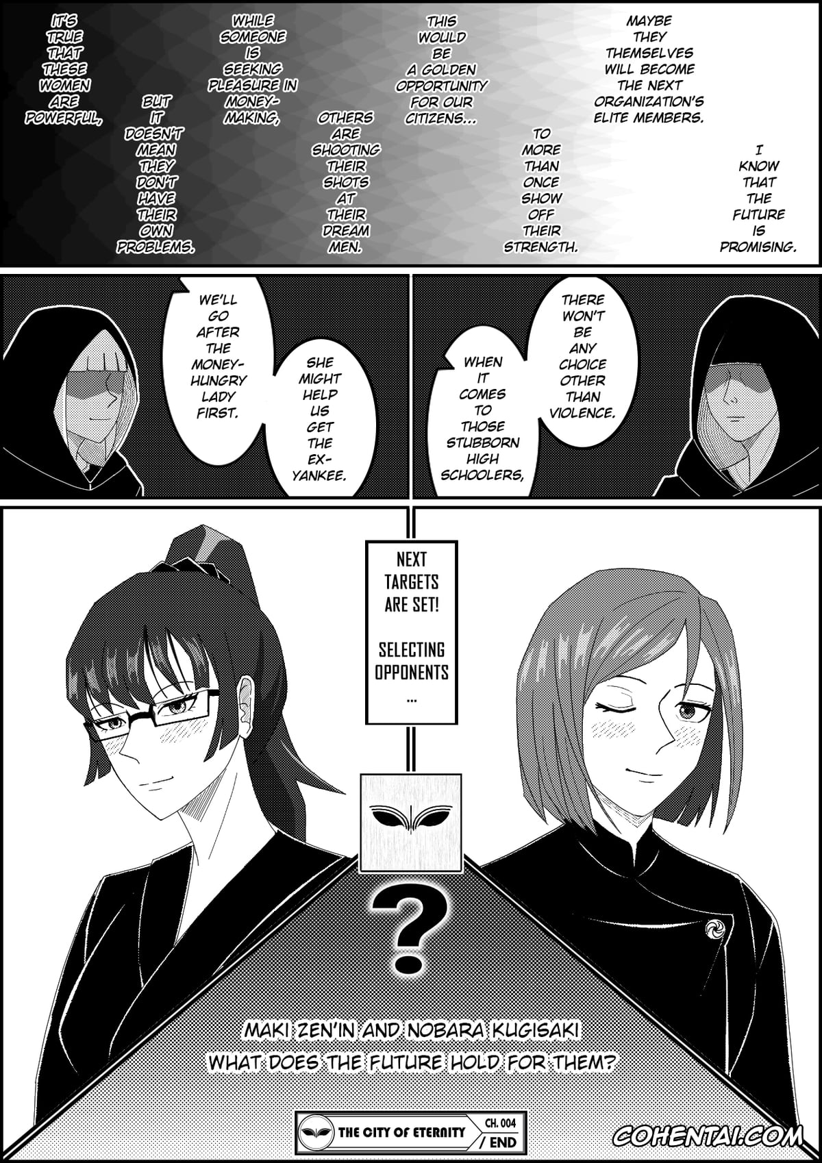 Jujutsu Kaisen hentai, Kasumi Miwa hentai, Maki Zenin hentai, Mei Mei hentai, Nobara Kugisaki hentai, Utahime Iori hentai, The City of Eternity #4 | CHAPTER 004 YOUR TYPE (Jujutsu Kaisen), pagina 33