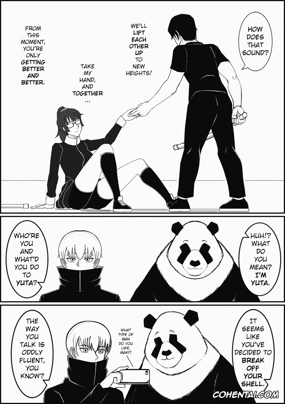 Jujutsu Kaisen xxx, Maki Zenin xxx, Yuta Okkotsu xxx, The City of Eternity #6 | CHAPTER 006(a) A GOODBYE GIFT (Jujutsu Kaisen), pagina 7