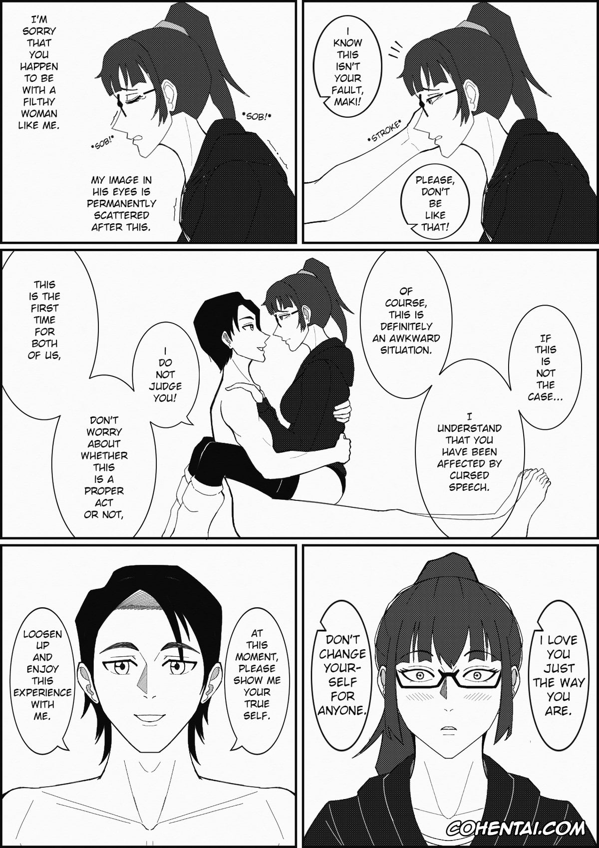 Jujutsu Kaisen porno, Maki Zenin porno, Yuta Okkotsu porno, The City of Eternity #6 | CHAPTER 006(a) A GOODBYE GIFT (Jujutsu Kaisen), pagina 14