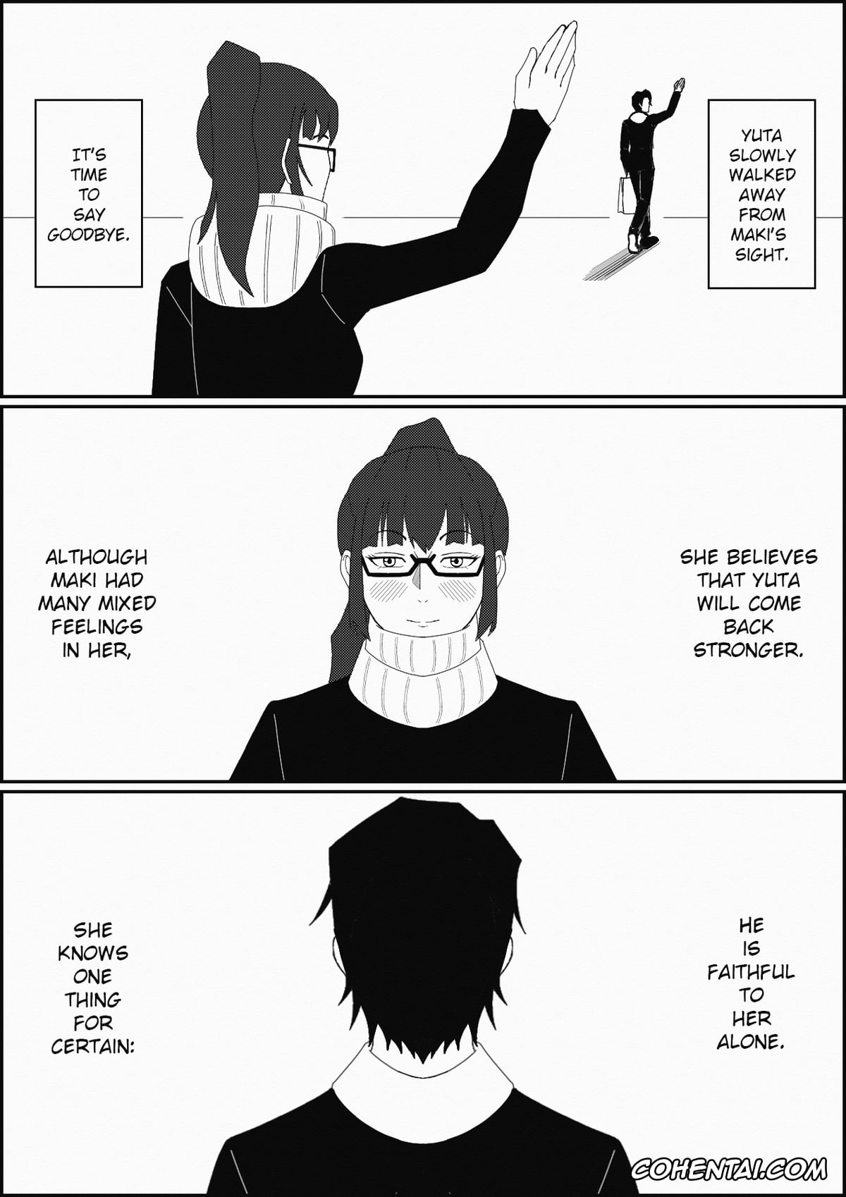 Jujutsu Kaisen xxx, Maki Zenin xxx, Yuta Okkotsu xxx, The City of Eternity #6 | CHAPTER 006(a) A GOODBYE GIFT (Jujutsu Kaisen), pagina 64