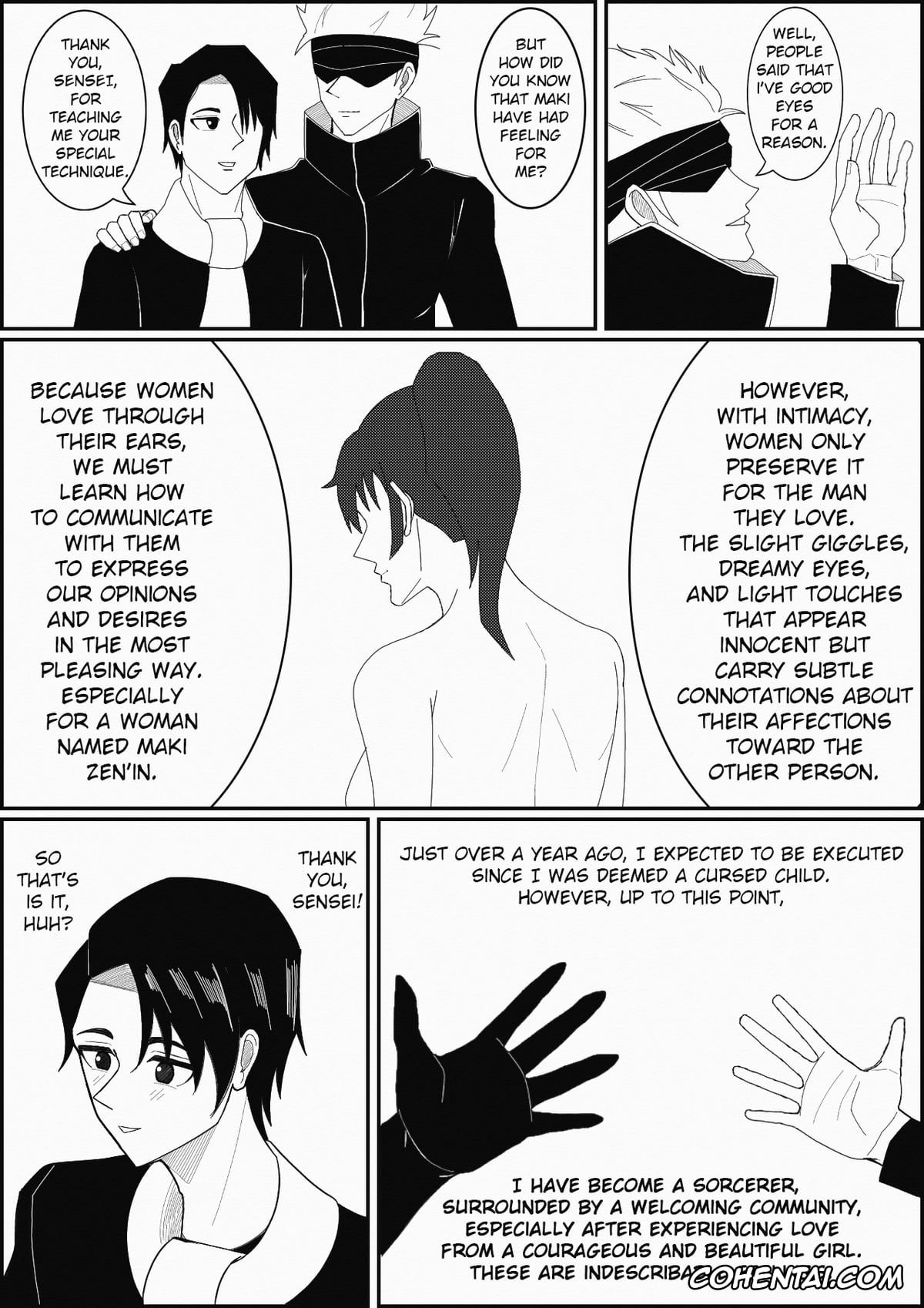 Jujutsu Kaisen xxx, Maki Zenin xxx, Yuta Okkotsu xxx, The City of Eternity #6 | CHAPTER 006(a) A GOODBYE GIFT (Jujutsu Kaisen), pagina 67