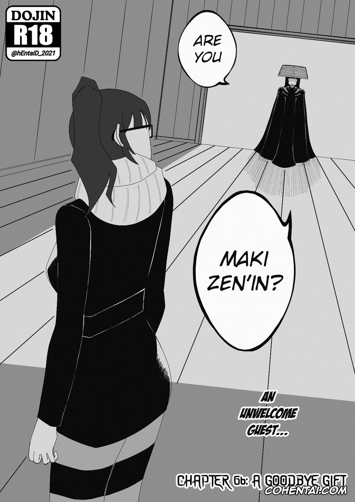 Jujutsu Kaisen xxx, Maki Zenin xxx, Yuta Okkotsu xxx, The City of Eternity #7 | CHAPTER 006(b) A GOODBYE GIFT (Jujutsu Kaisen), pagina 1