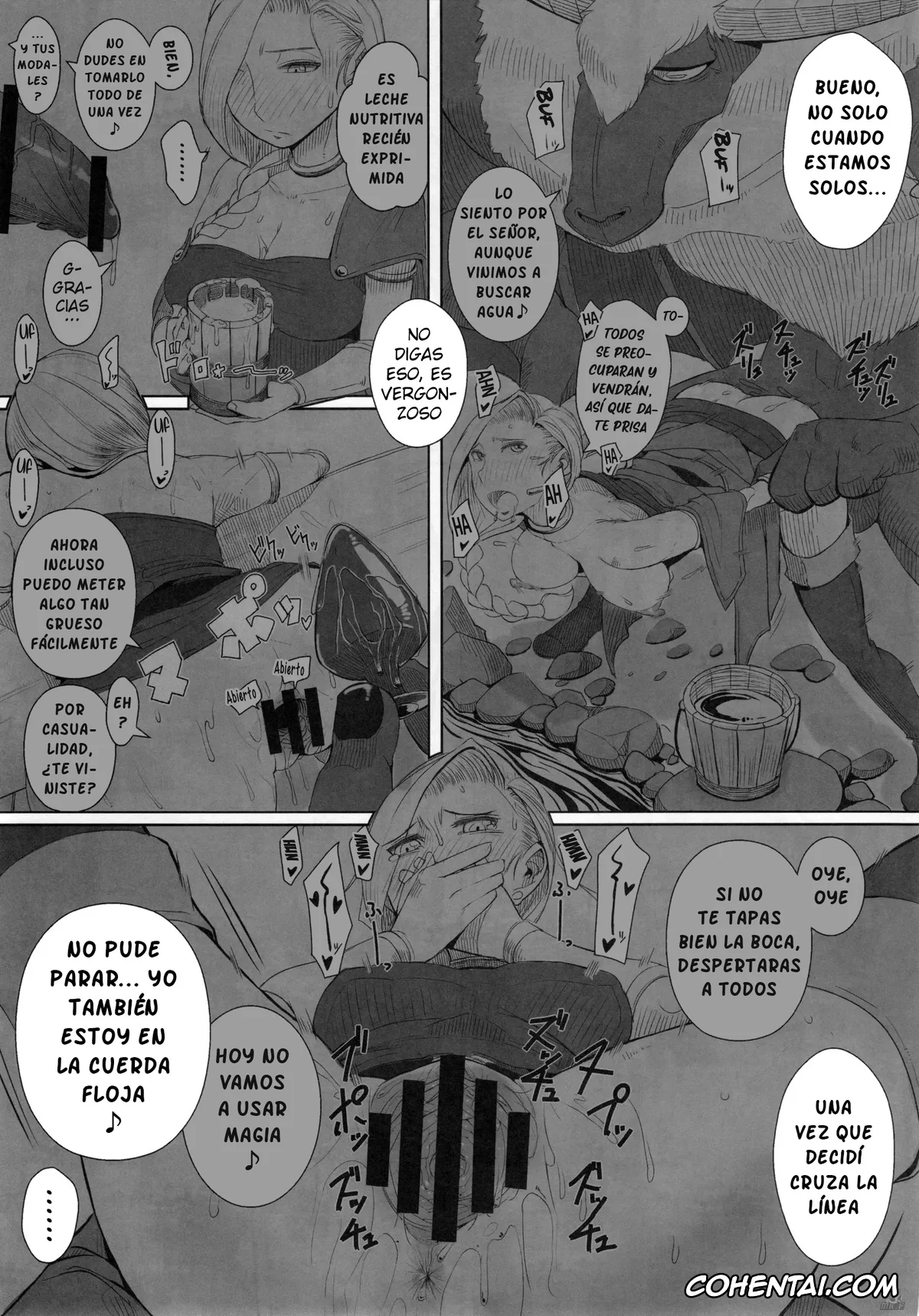Dragon Quest V porno, Bianca Whitaker porno, Monster to Orusuban Suru Seikatsu (Dragon Quest V), pagina 17