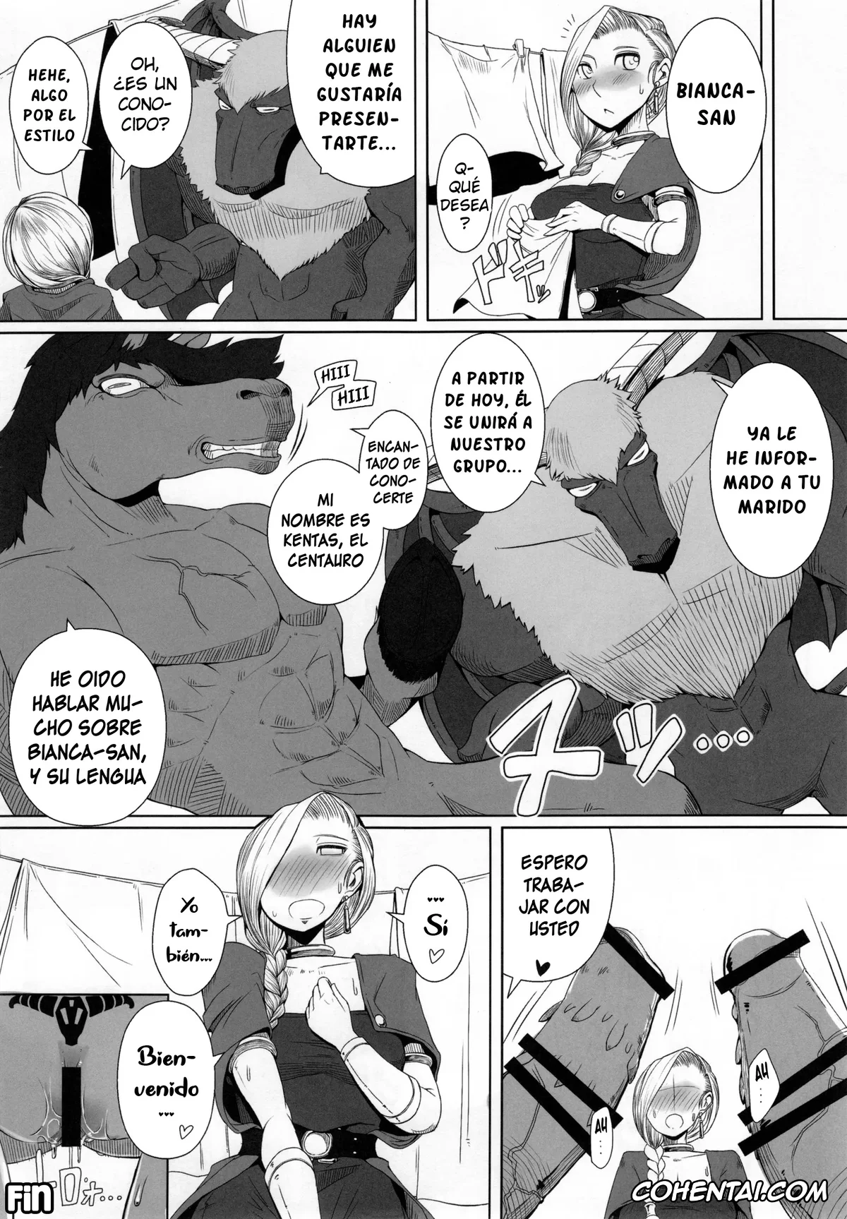 Dragon Quest V porno, Bianca Whitaker porno, Monster to Orusuban Suru Seikatsu (Dragon Quest V), pagina 26