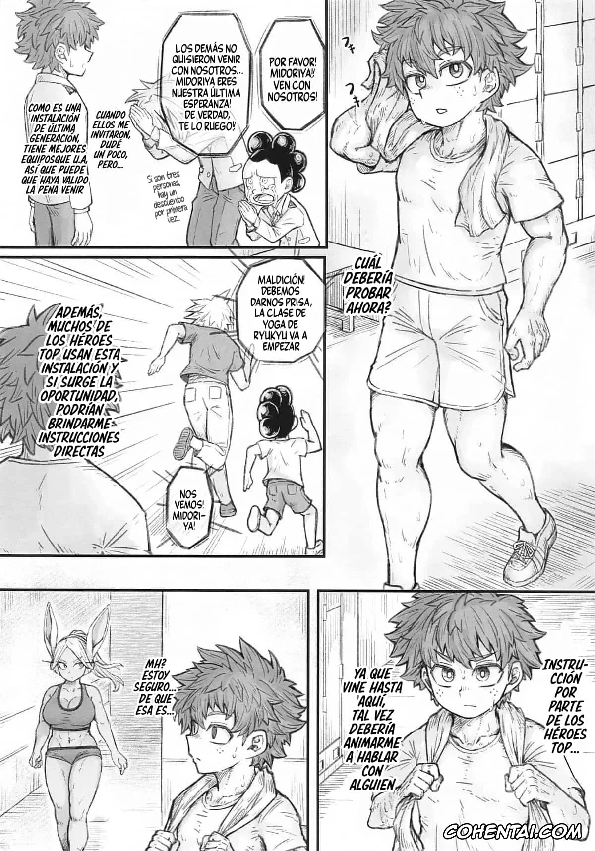 My Hero Academia | Boku No Hero Academia hentai, Izuku Midoriya hentai, Rumi Usagiyama hentai, MIRKO’S ESTRUS MUSCLE TRANING (Boku no Hero Academia), pagina 3