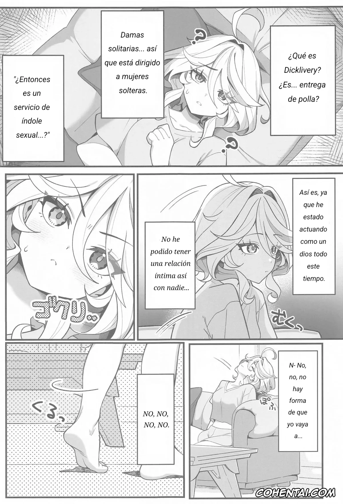 Genshin Impact xxx, Focalors | Lady Furina xxx, Jiyuu no Yorokobi ni Oborete (Genshin Impact), pagina 4