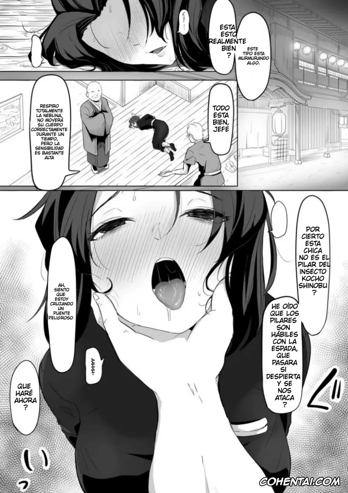 Kimetsu No Yaiba | Demon Slayer xxx, Shinobu Kochou xxx, Yuukaku Iki Kochou Shinobu (Kimetsu no Yaiba), pagina 1